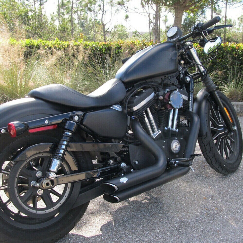 Air Cleaner Intake Filter Kit For Harley Sportster Iron XL 883 1200 72 48 88-Up