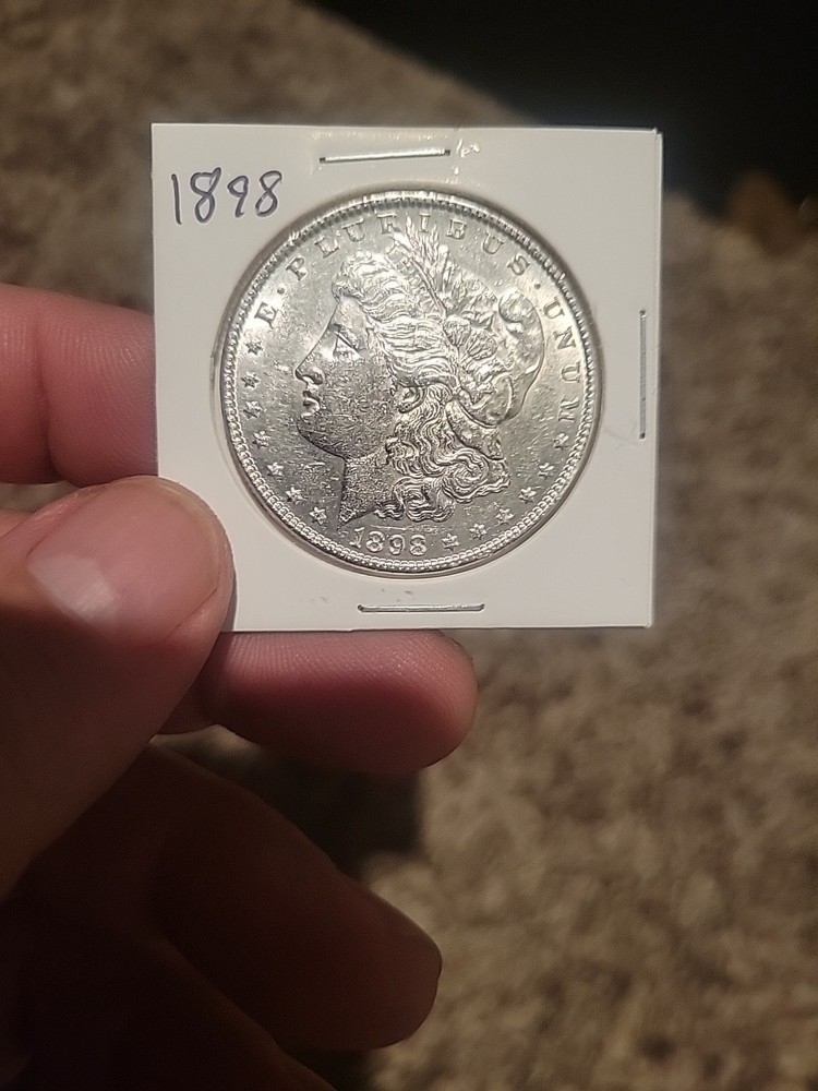 1898 $1 Morgan Silver Dollar