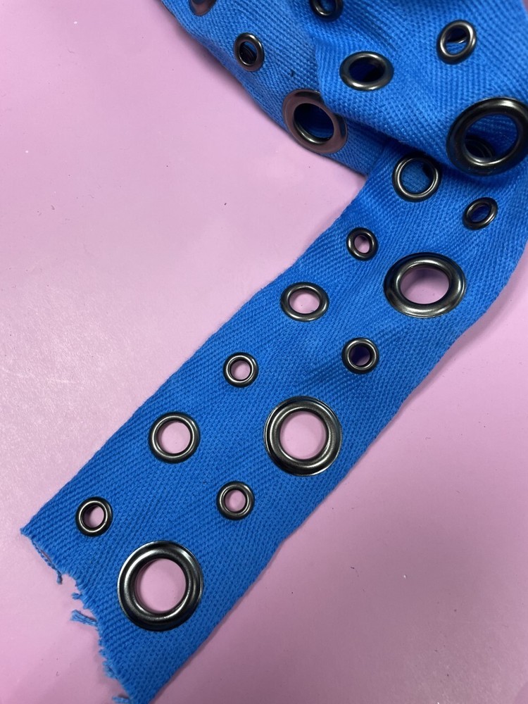 Blue 2 Inch Width Eyelet Tape