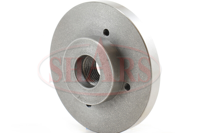 SHARS 8" 4 JAW INDEPENDENT LATHE CHUCK TIR CERTIFICATE + 2-1/4"-8 BACK PLATE R[