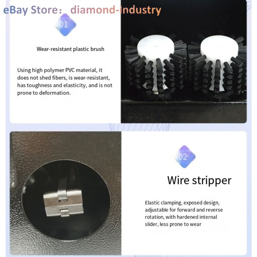 All - in - one Shielded Wire Twisting Machine: Brushing, Twisting & Braided Mesh