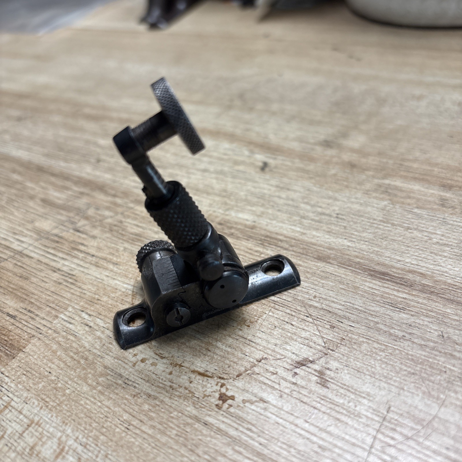 Rare - Vintage Lyman Model 103 Windgauge Tang Sight Estate Find (45)