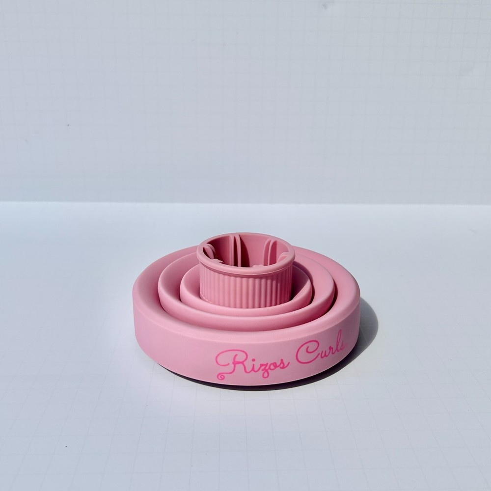 Rizos Curls Pink Collapsible Hair Diffuser