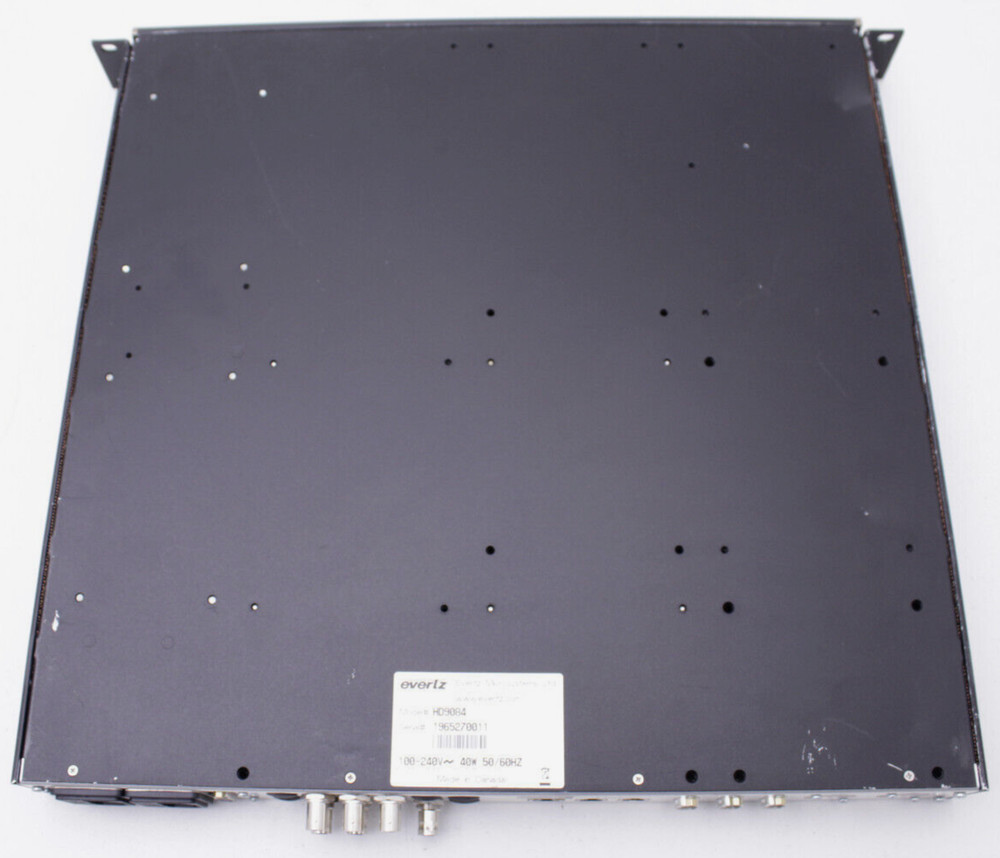 Evertz HD9084 HDTV Caption Encoder Power Tested