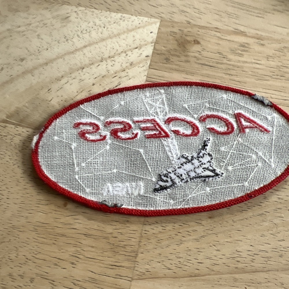 NASA PATCH vtg ACCESS Advanced Communications Capabilities Exploration Science