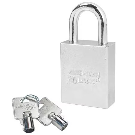 American Lock A7200 Padlock, Keyed Different, Standard Shackle, Rectangular