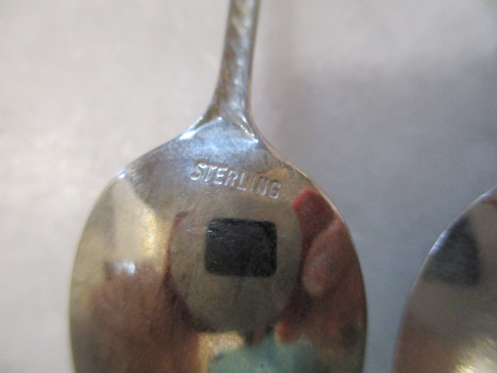 APOLLO SKYLAB MISSION SOUVENIR SPOONS SET(18) +STERLING APOLLO 11 ENAMEL-HOLLAND