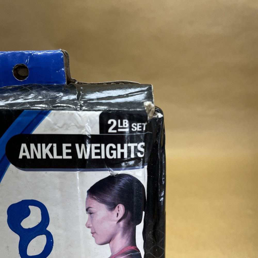 Wrist/Ankle Weights, 1 Pound Each (2 lb Set total) Soft, Adjustable Secure New