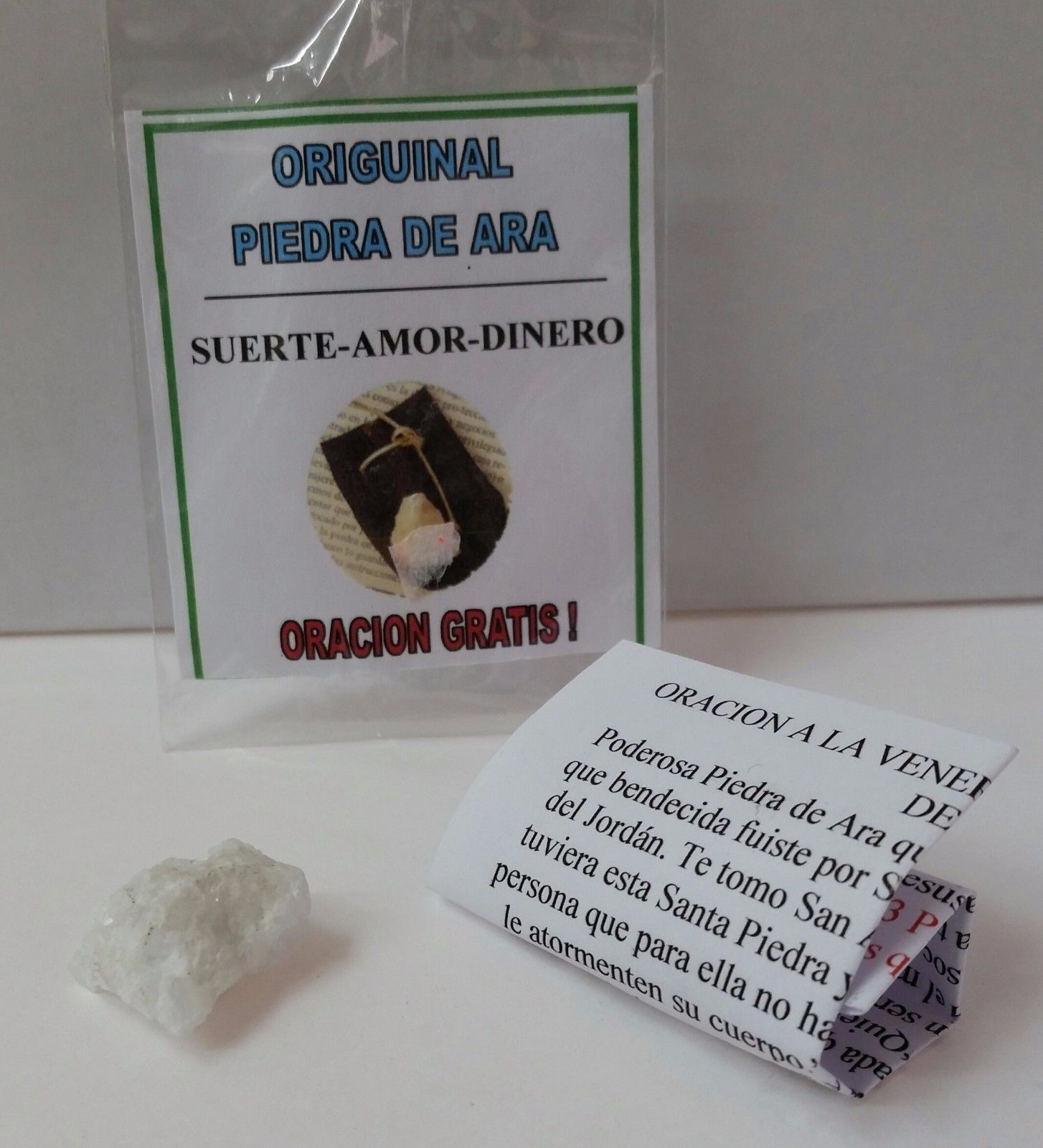 PIEDRA DE ARA SAGRADA ORIGINAL Y AUTENTICA PARA ATRAER LA BUENA SUERTE !