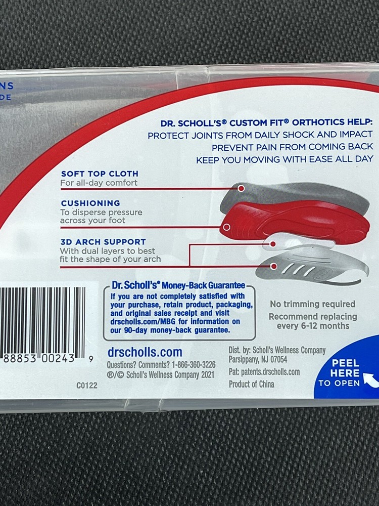 Dr. Scholl's Custom Fit Orthotic Insert CF 440