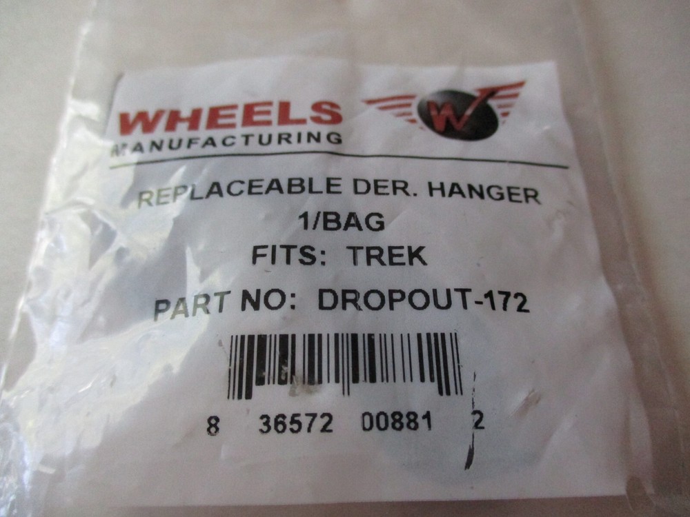 Wheels Manufacturing Replaceable Derailleur Hanger Dropout Trek - 172 (TXMX1)