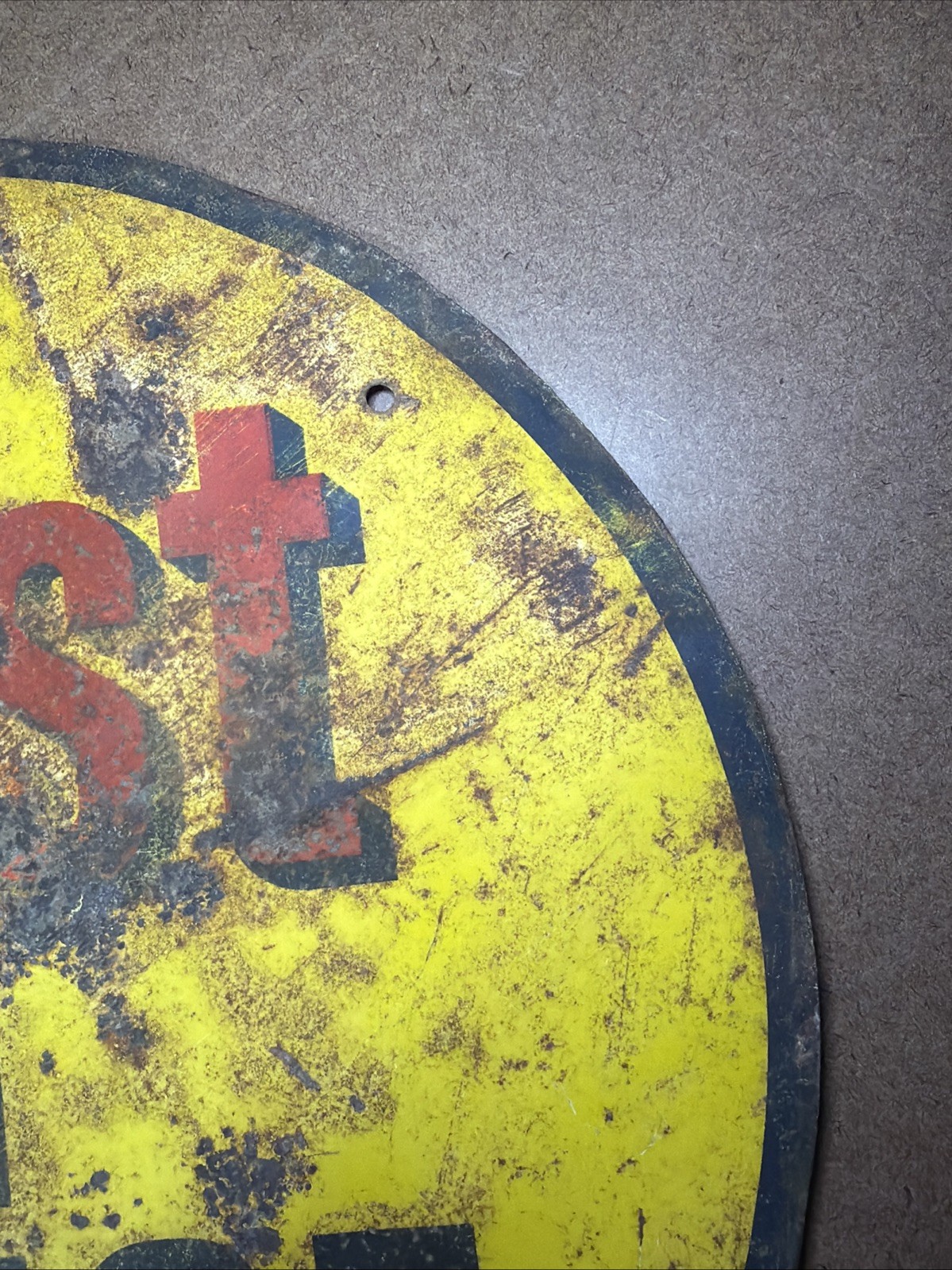 VTG RARE Dodge 1st Choice Metal Sign 19” Mopar USA, Man Cave/She Shed HTF WOW!