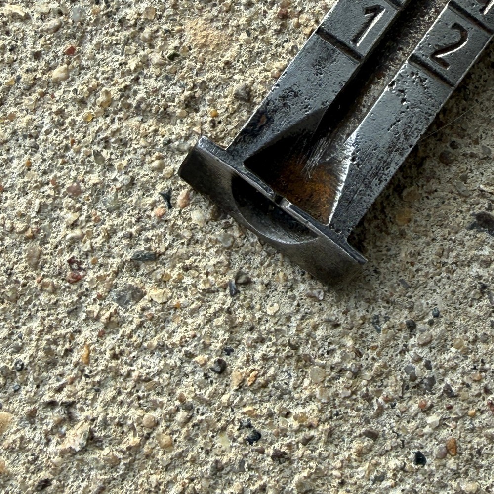Original German Mauser 1898 K98 Leaf Rear Sight without Slide