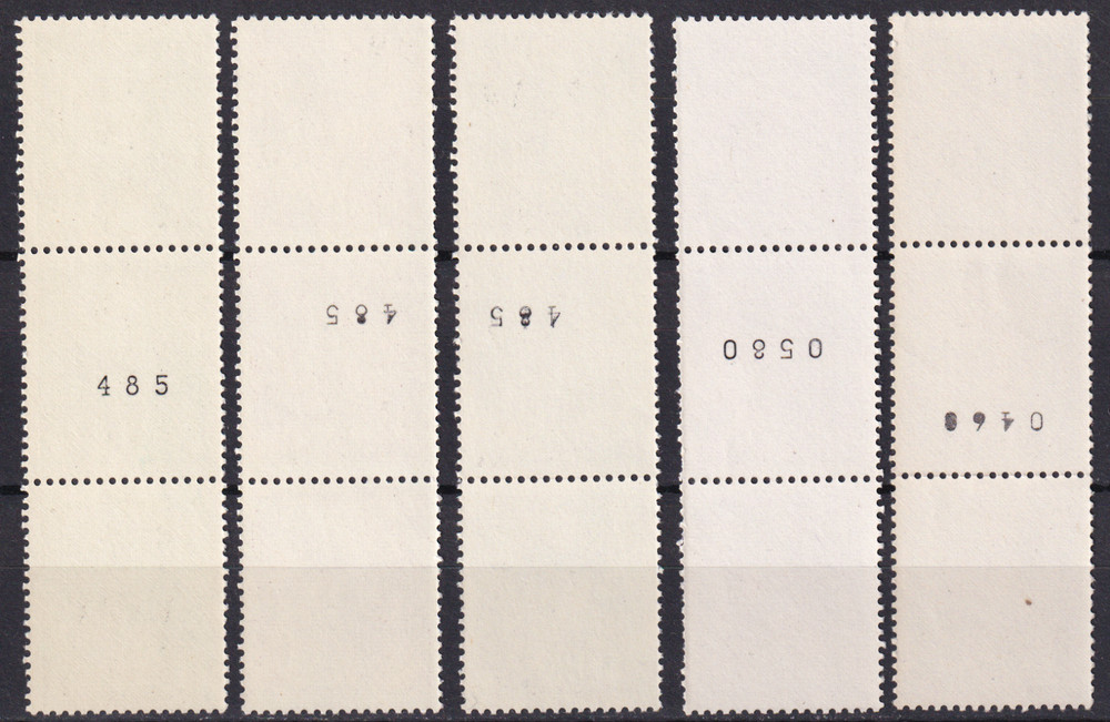 Spain 1970-75 Franco basic in numbered triptychs complete set (3191)