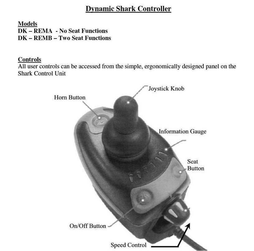 Dynamic Shark DK-REMB13 (3-Button Remote)