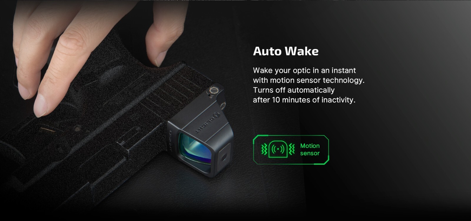 Olight Osight Red - See the Power, 3 MOA, Industry's 1st Magnetic Charging Cover