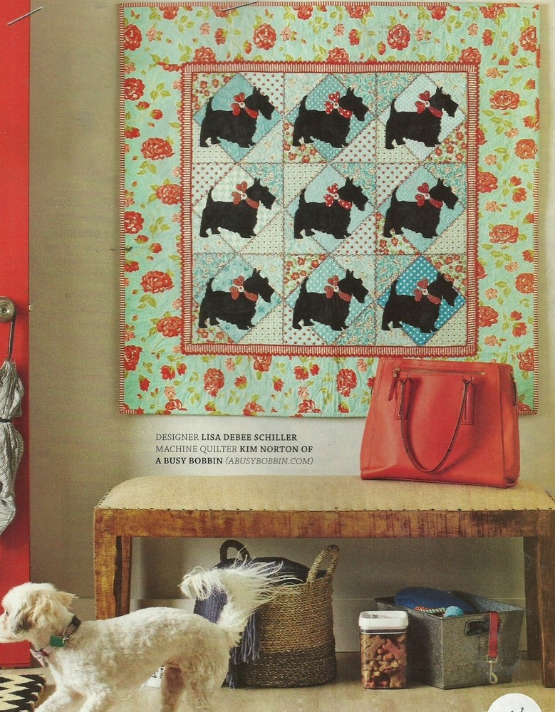 A0148 GREAT SCOTT WALLHANGING QUILT PATTERN/INSTRUCTIONS