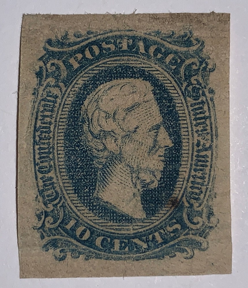 Travelstamps: US Stamps CONFEDERATE CSA SCOTT #11 MINT OG