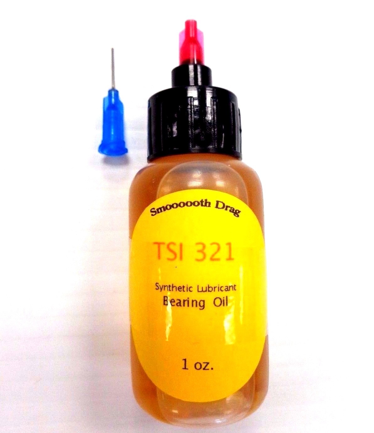 TSI 321 Synthetic Lubricant Reel Oil / Bearing Oil - 1 Oz Bottle w/ Needle Cap