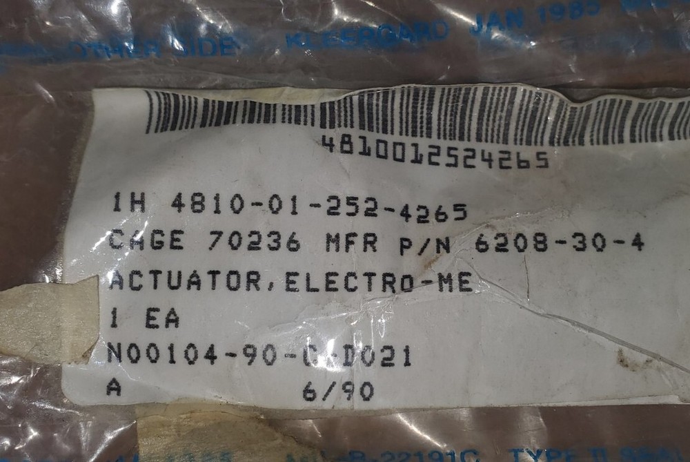 Woodward Inc. Electromagnetic Actuator