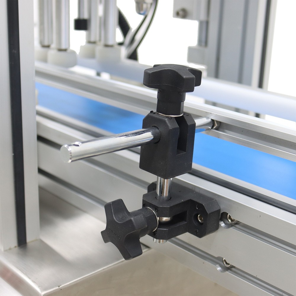 110V Automatic Desktop Conveyor Capping Machine with Touch Panel 20~60bot/min