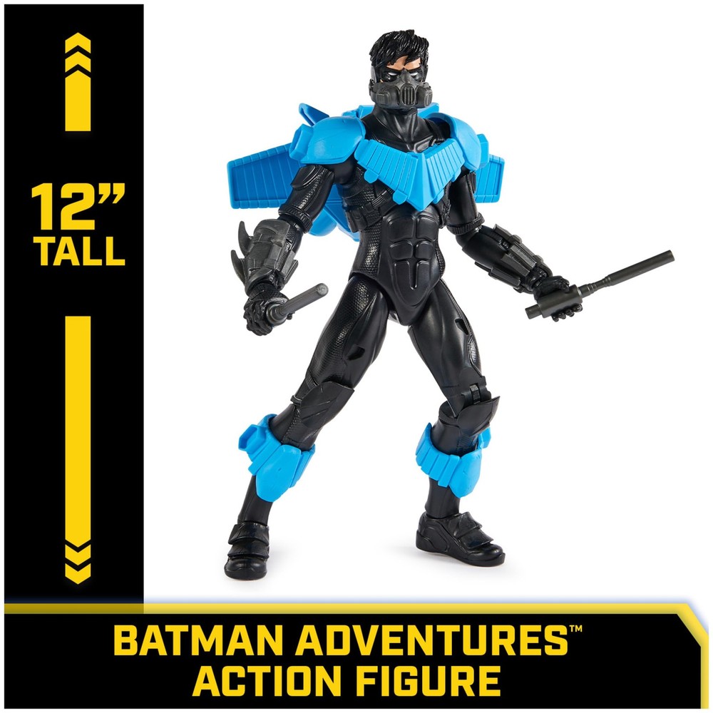 DC Comics, Batman Adventures, Nightwing Action Figure, One Size, Multicolor