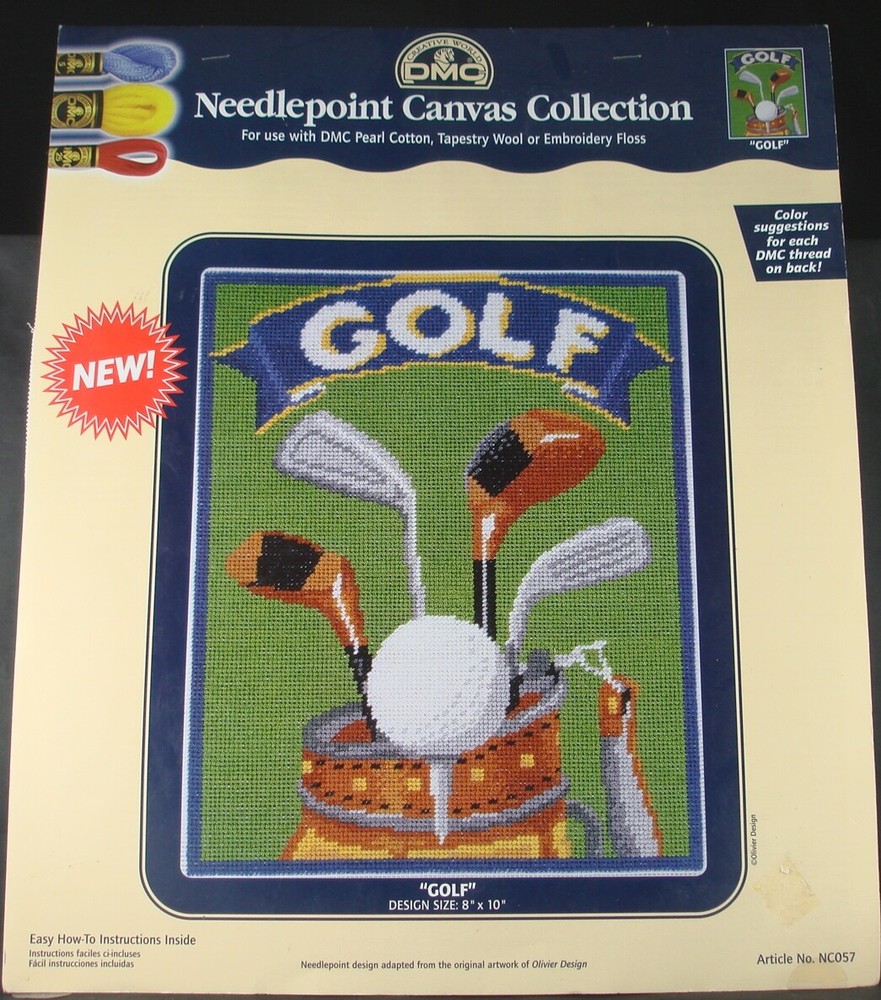 DMC Needlepoint Canvas, VARIOUS