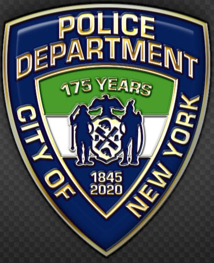 NYPD 175 Years Patch Lapel Pin