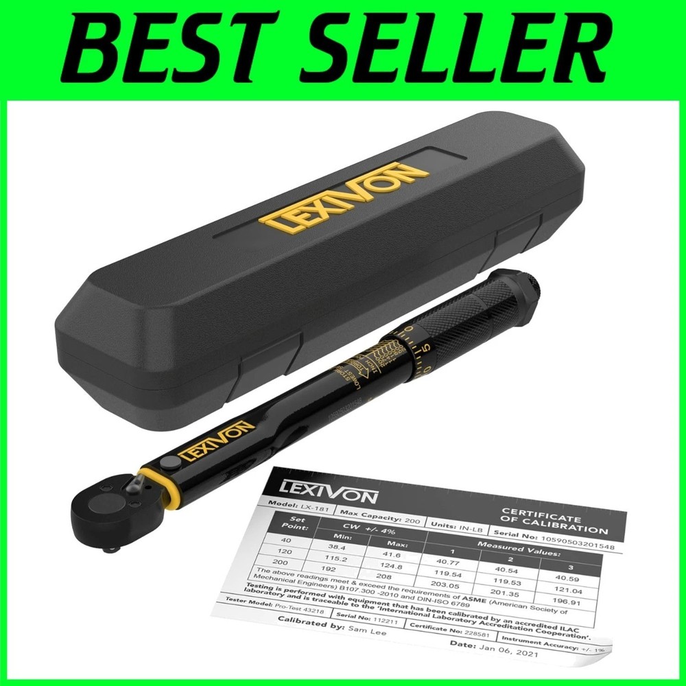 High-Contrast Inch Pound Torque Wrench