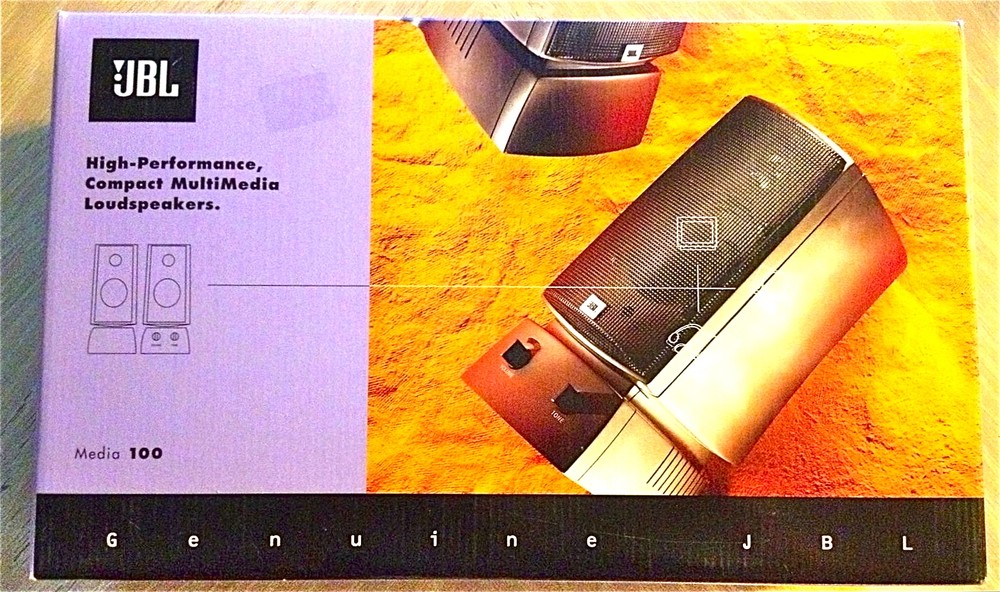 JBL harman/kardon Media100 Multimedia Computer Speakers PC Desktop NoRetailBox🆕