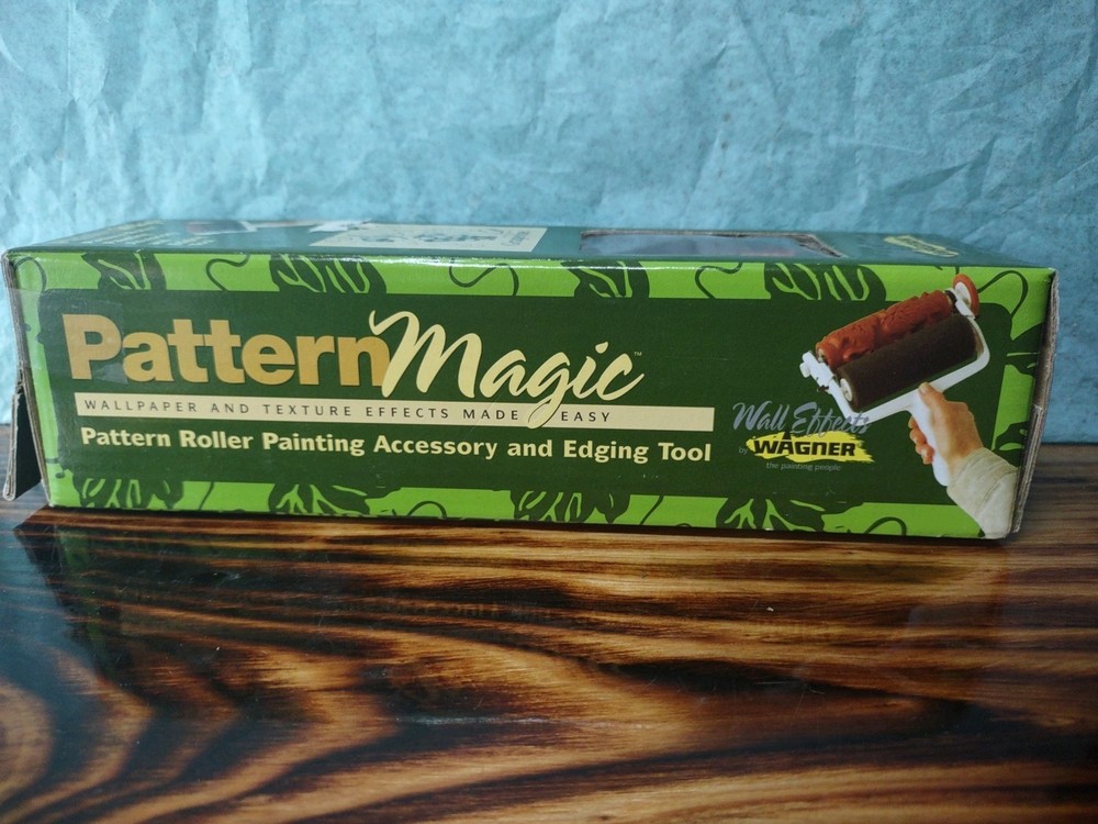 Wagner Wall Effects Pattern Magic Paint Roller 1999 Ocean NOS Sealed