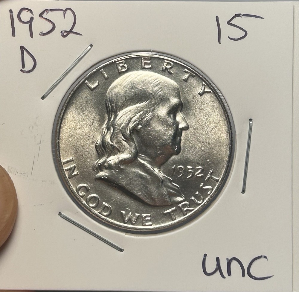 1952-D Franklin Half Dollar Coin