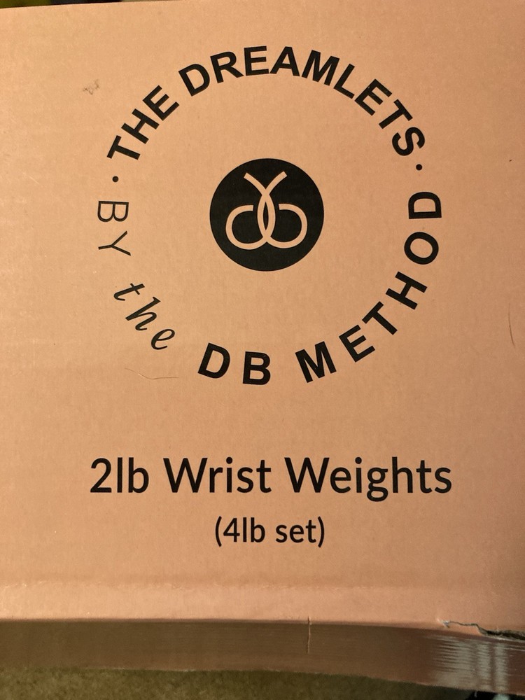 The Dreamlet’s By The DB Method 2lb Wrist Weights ~ 4lb Set