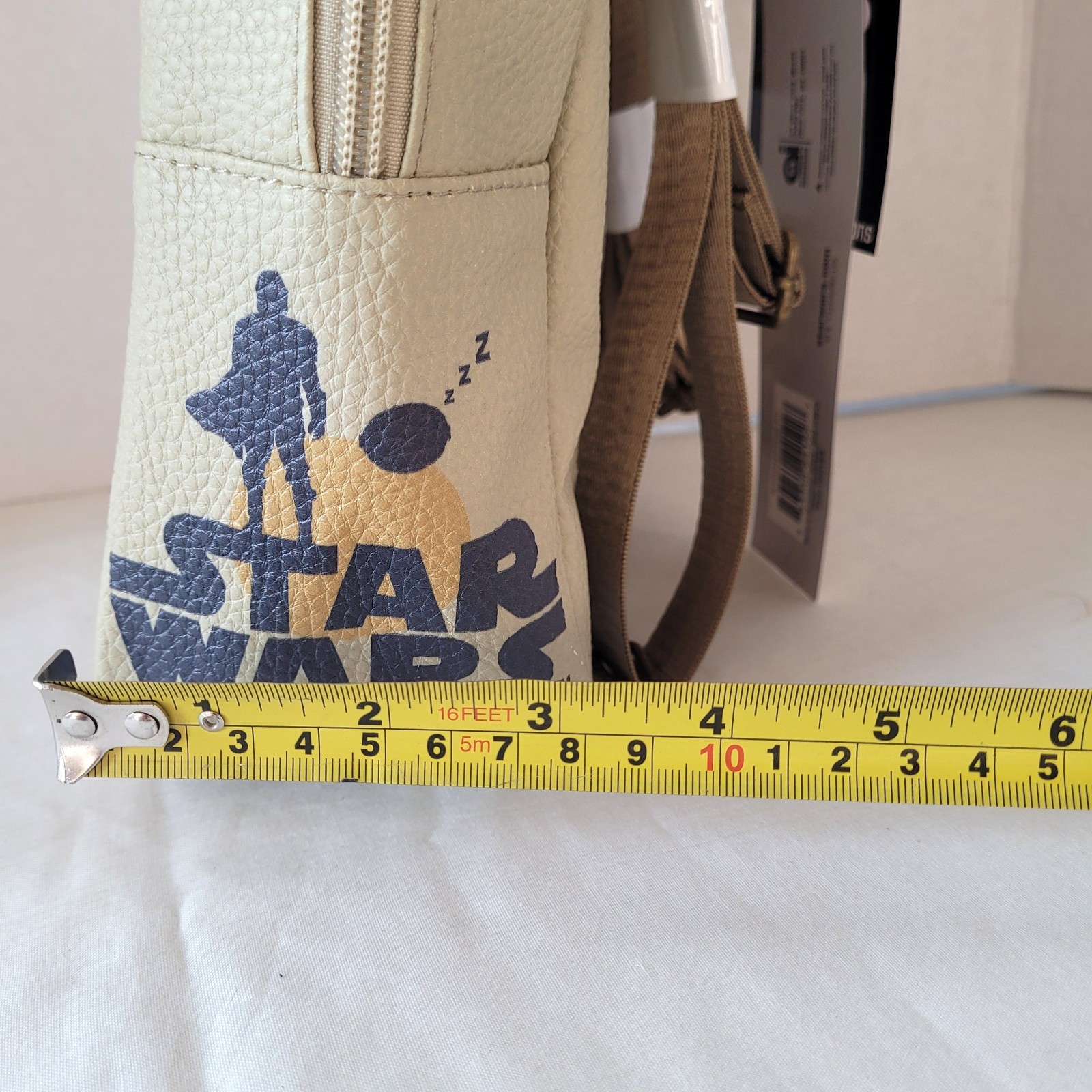 Star Wars Grogu Baby Yoda Mini Backpack NWT Faux Leather Mandalorian