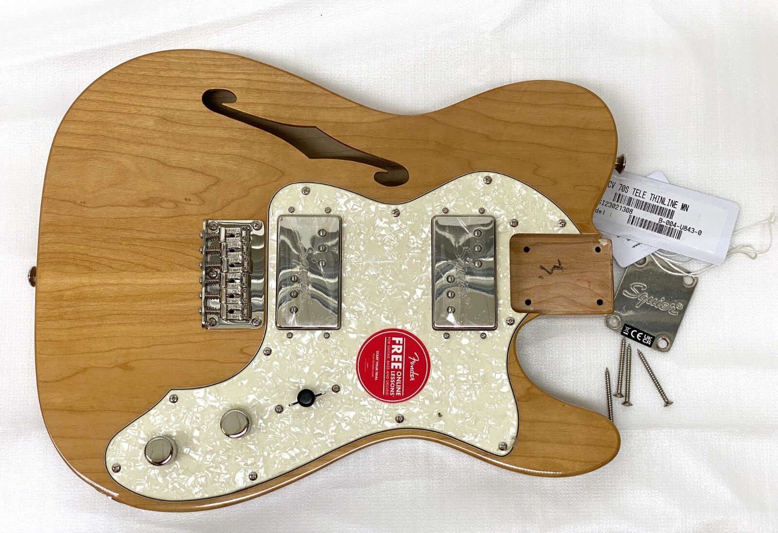 FULL THICKNESS Fender Squier Telecaster Thinline LOADED BODY Tele CLASSIC VIBE