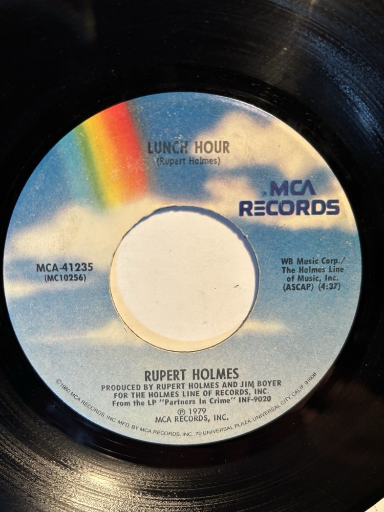 Rupert Holmes “Answering Machine” MCA 7” 45 VG+