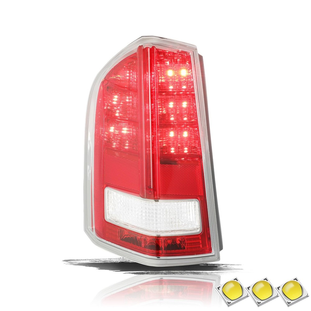 Left Side Tail Lights Assembly for 2011-2014 300 OE LED Replacement
