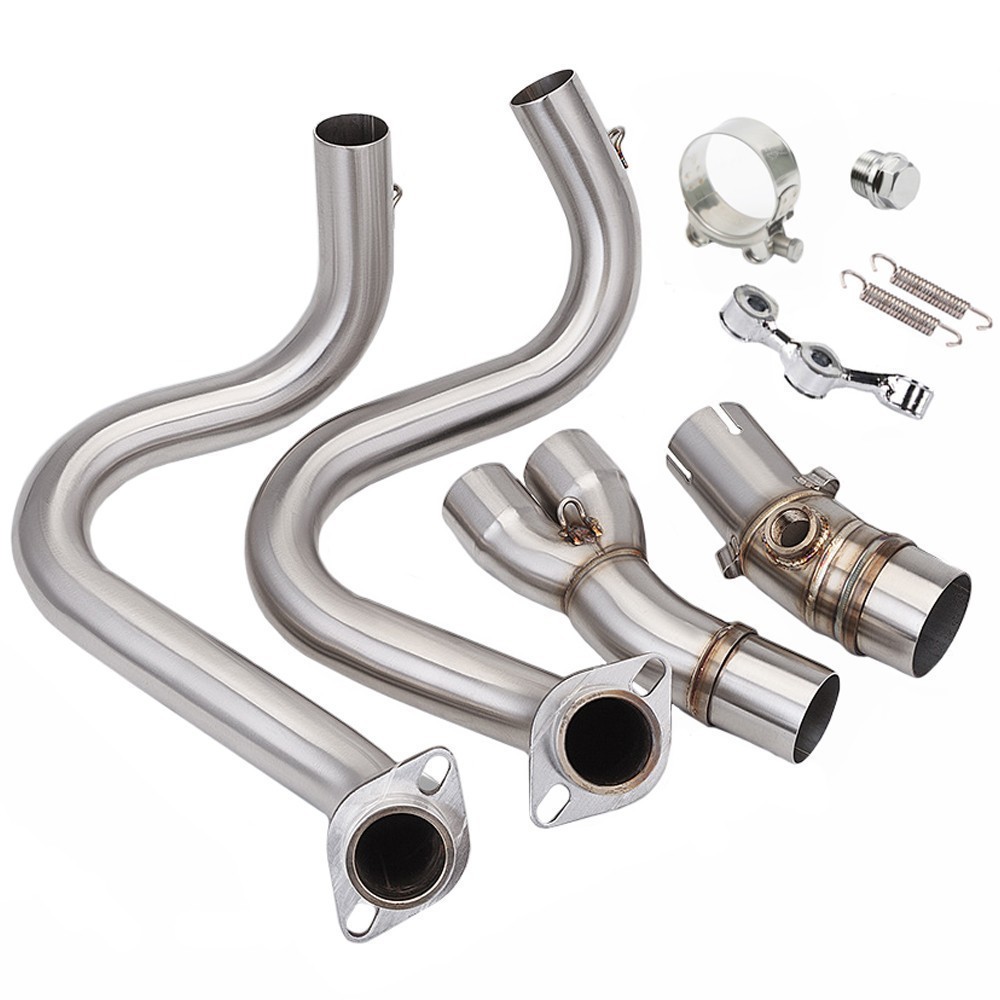 For Kawasaki Z650 Ninja 650 2017-23 Whole Exhaust System Header Pipe Mufflers