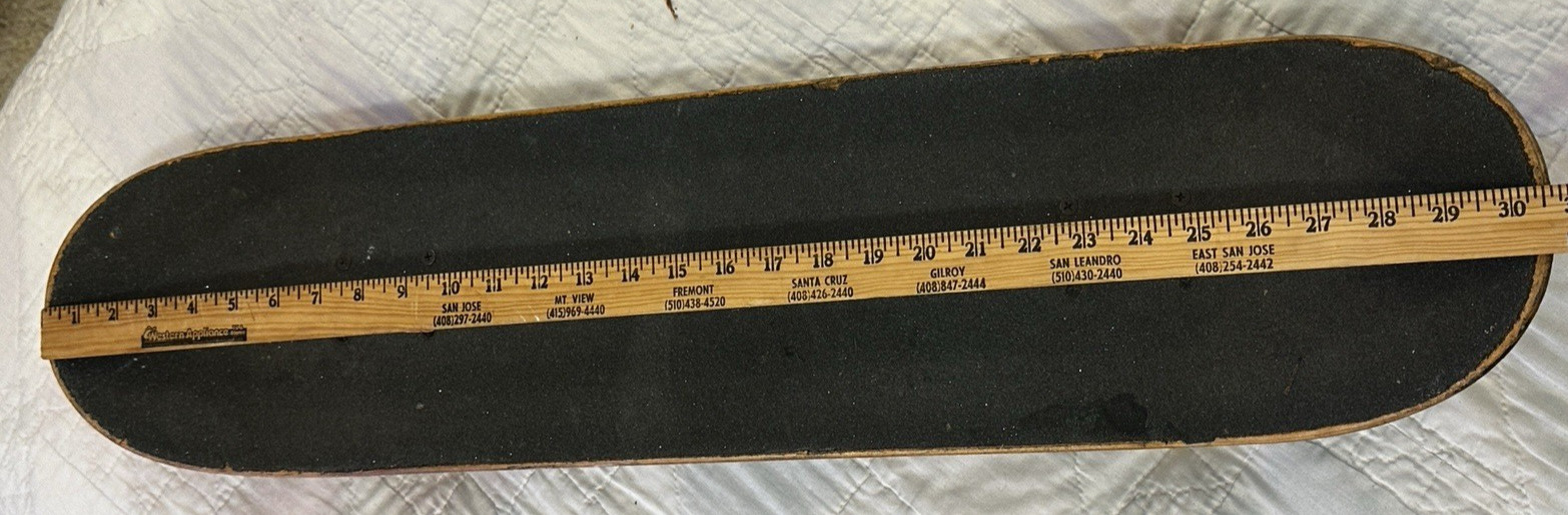 Rattray Zero Skateboard Longboard 30-1/2" X 7-1/2" Deck Complete 30.5” 5Lb Used