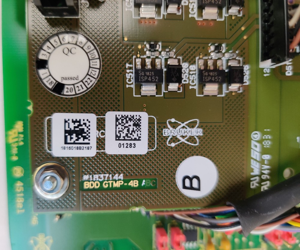 Bruker Microflex BDD GTMP-4B BDD MTXMA-1F BDD GTSMC-2E Processor Boards Tested