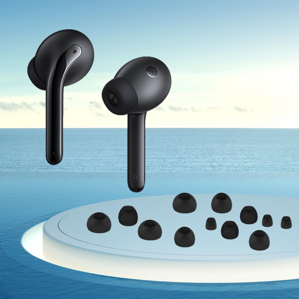 Extra Small Earbuds Tips Replacement Earbud Tips Soft Silicone Earbuds for in...