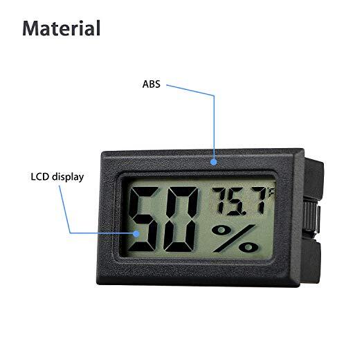 Mini Hygrometer Humidity Meter Gauge Sensor Indoor Digital Reader Temp Checker 4