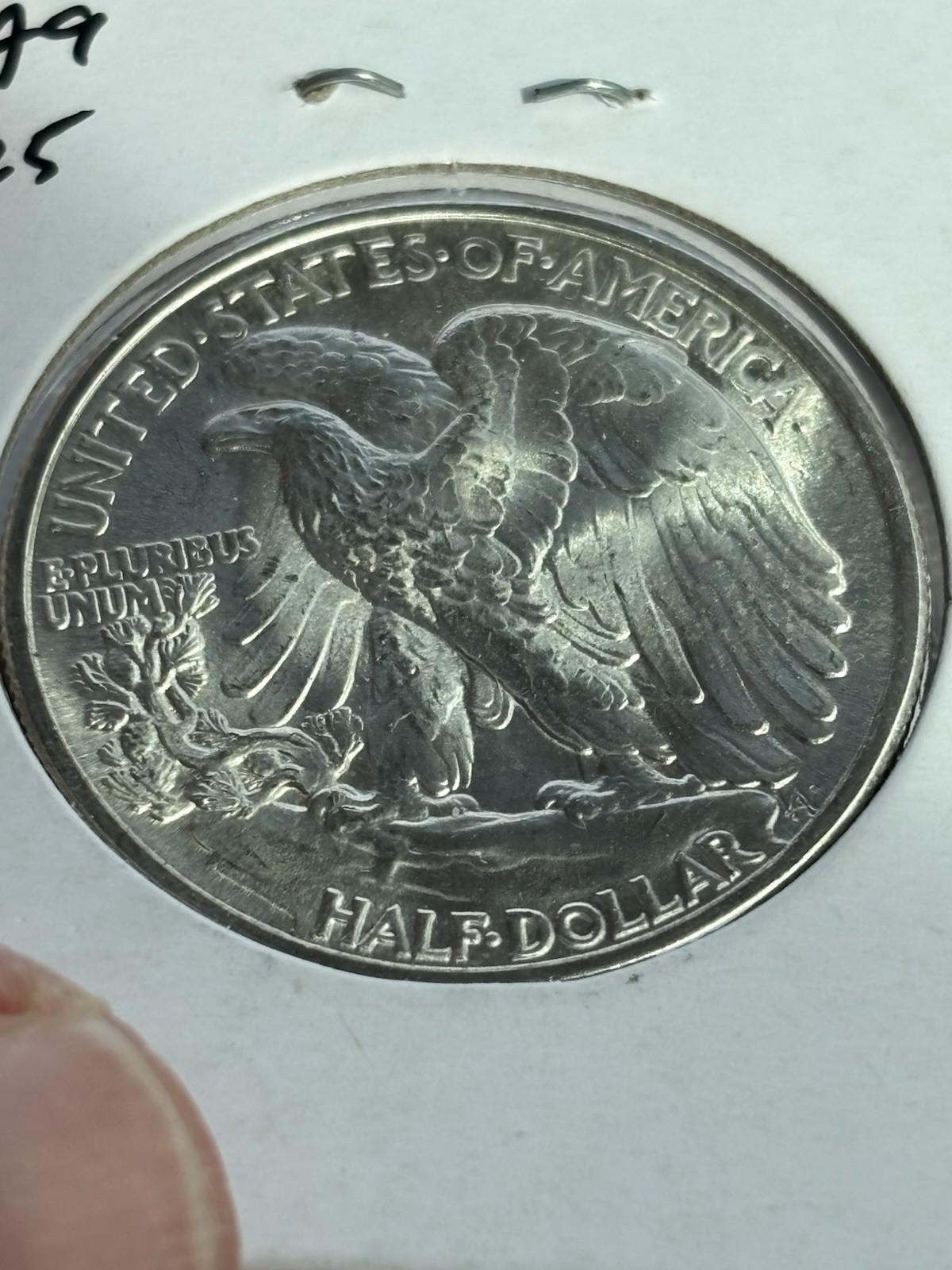 1945 Walking Liberty Silver Half Dollar Near-Gem BU - Lustrous Beautiful Coin