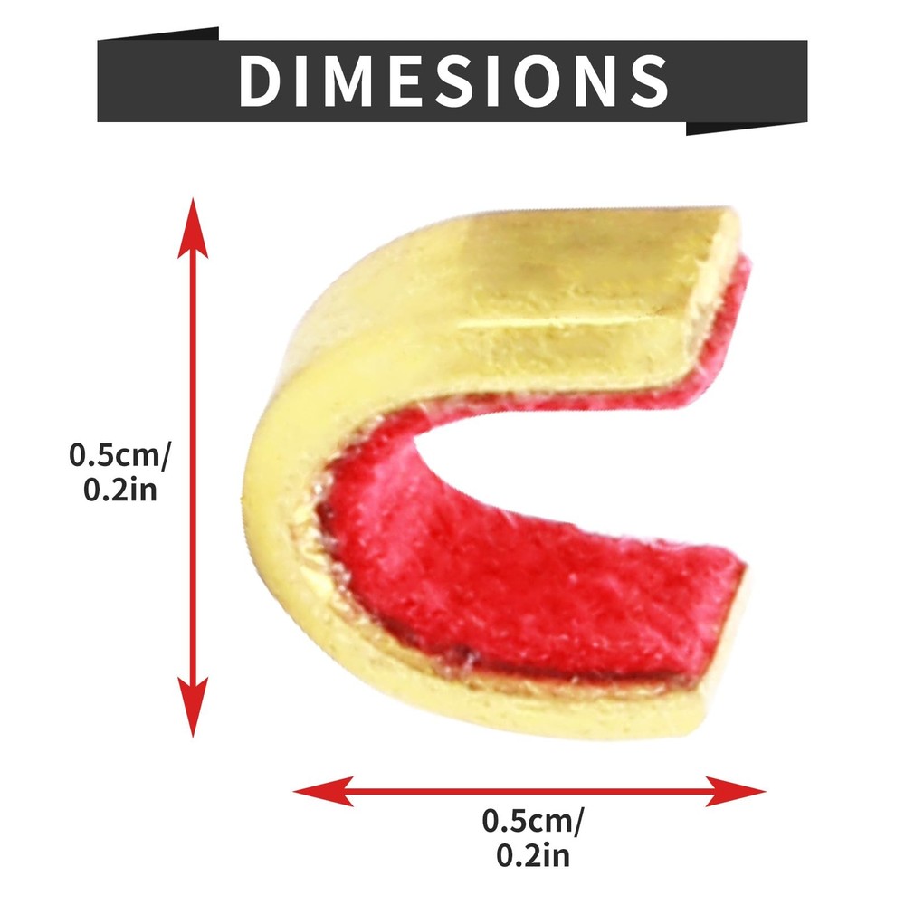 Bow String Nock Points - 40 Packs Arrows Bowstring Nocking Point Set Archery ...