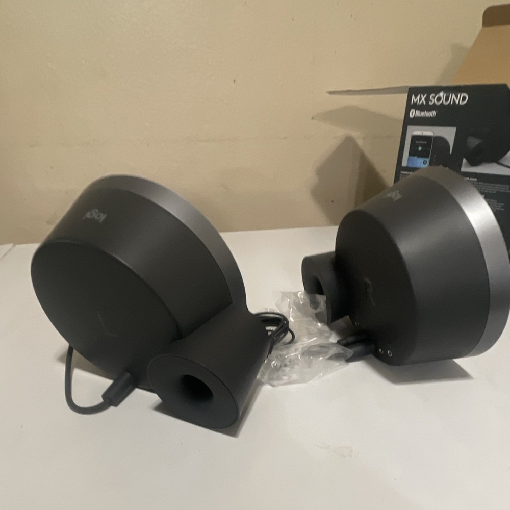 Logitech MX Sound 2.0 Bluetooth Wired Computer Speakers 24W Black