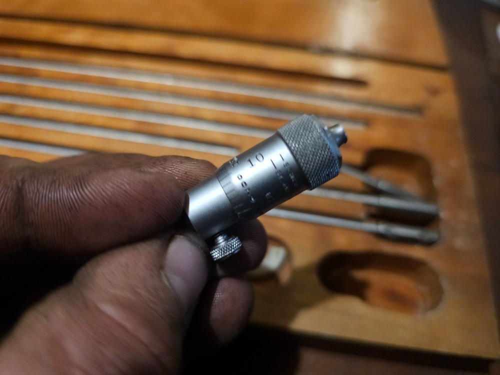 Scherr Tumico Mechanical Inside Micrometer Caliper .0001 Increments