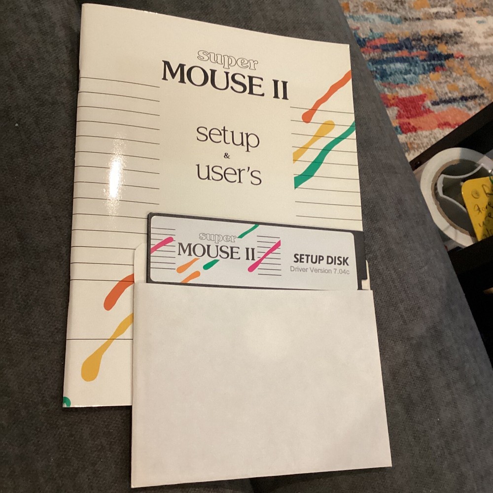 Vintage Mouse 2 setup & users driver version 7