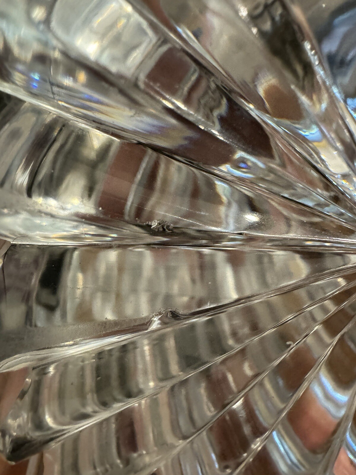 19th Century Tiffany & Co Sterling Silver and Cut Crystal 3.75” Inkwell and Cap