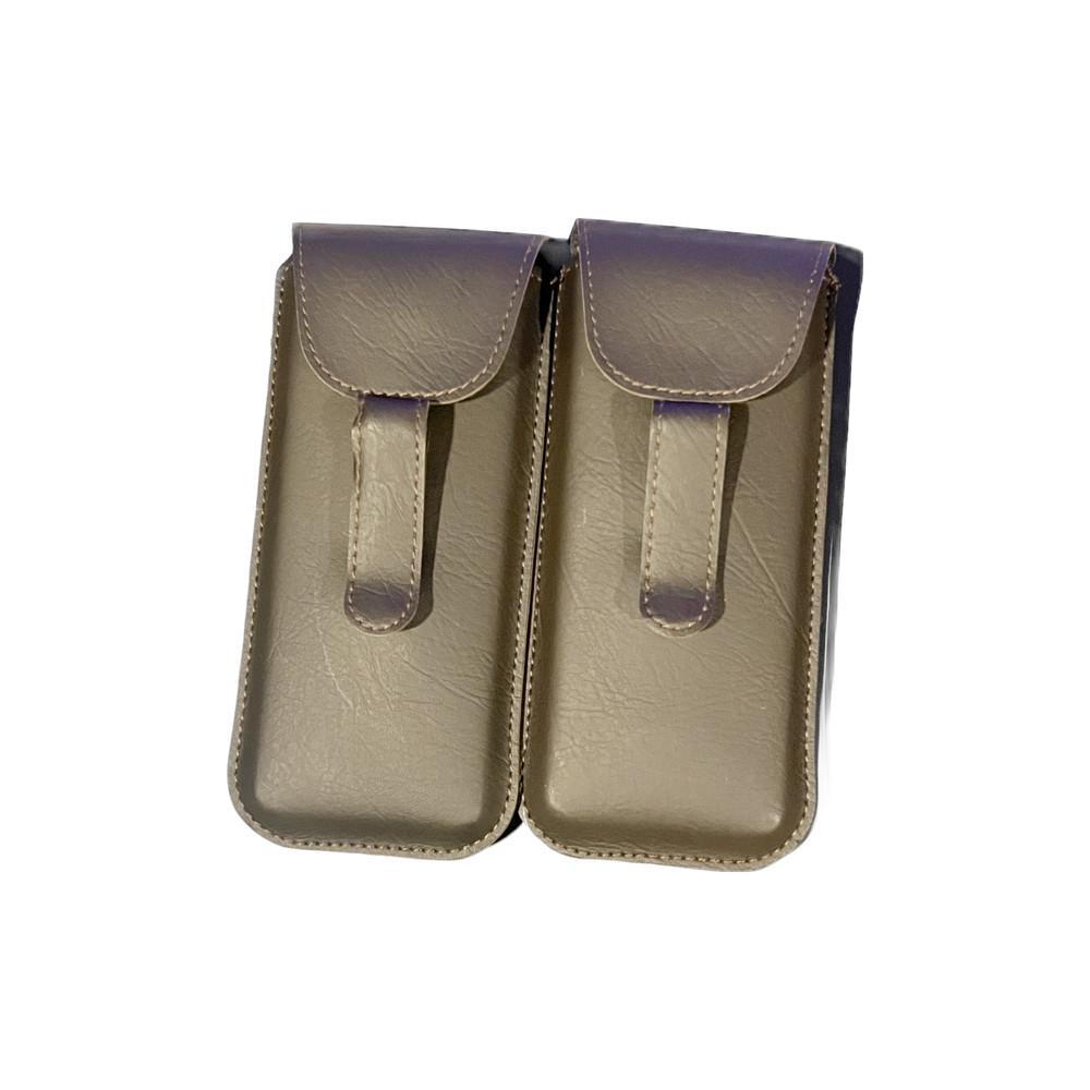 Thereallycooleyeguy - eyeglass case semihard case with clip and flap & flap BOGO
