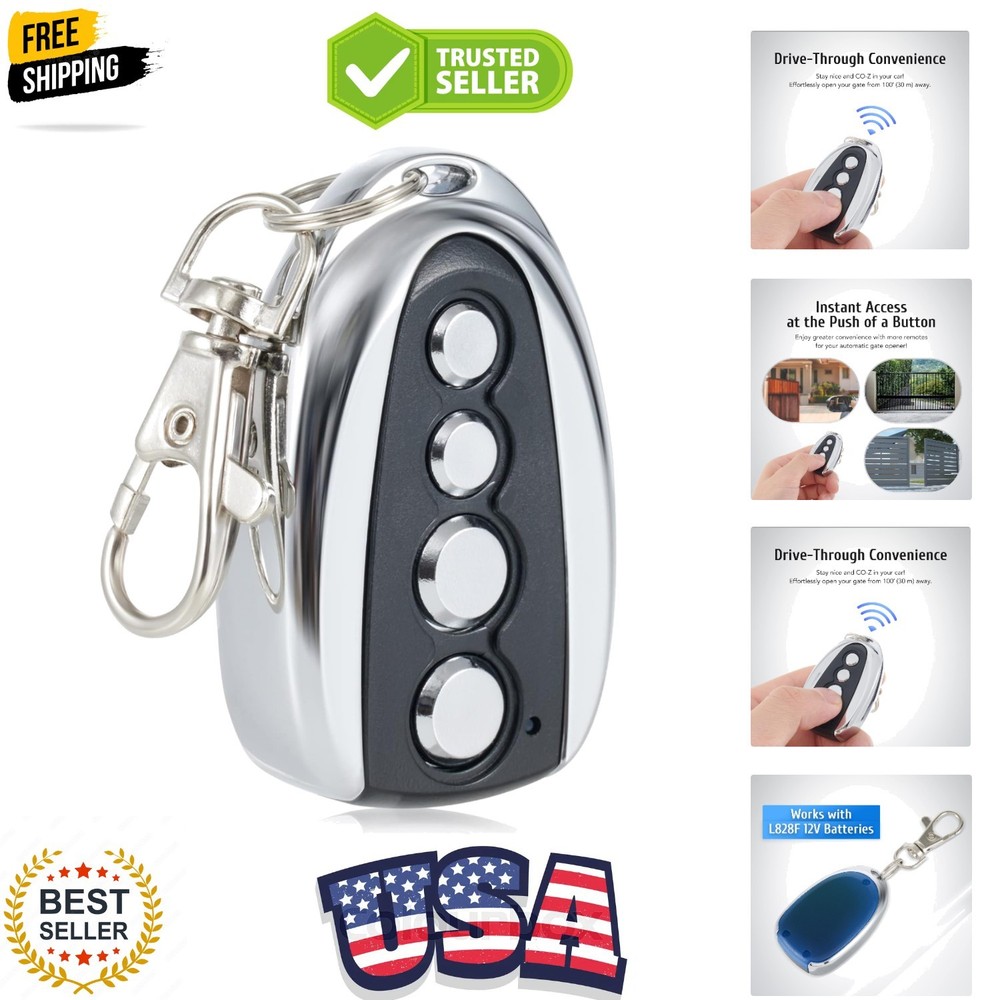 Remote Control for Automatic Gate Openers, Electric Smart Gate Opener with 10...